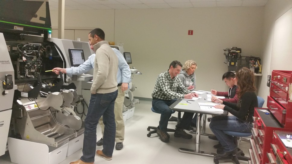 Universal Instruments Worldwide Product Training Center Enhancements